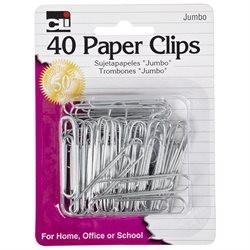 Paper Clip Jumbo 40 Cd Leo 80550