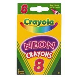 Crayola Neon Crayons (8Ct)