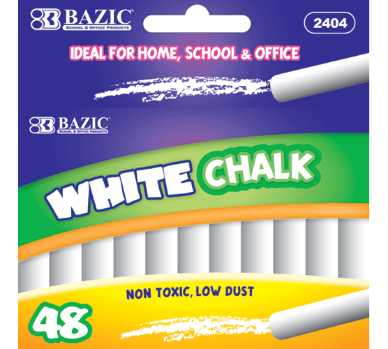 Chalk White 48Pc Bazic #2404