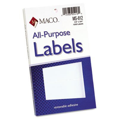 Label 1/2X3/4 Ms-812(1000)