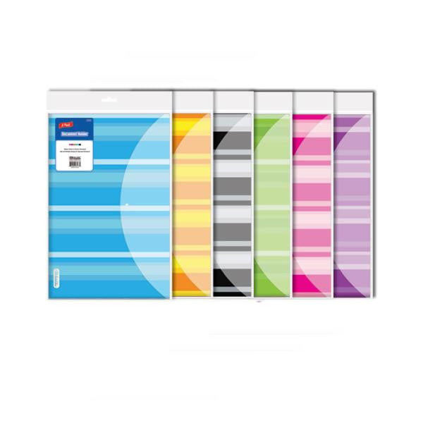 Bazic Poly Document Holders W Flap 2/Pack #3173