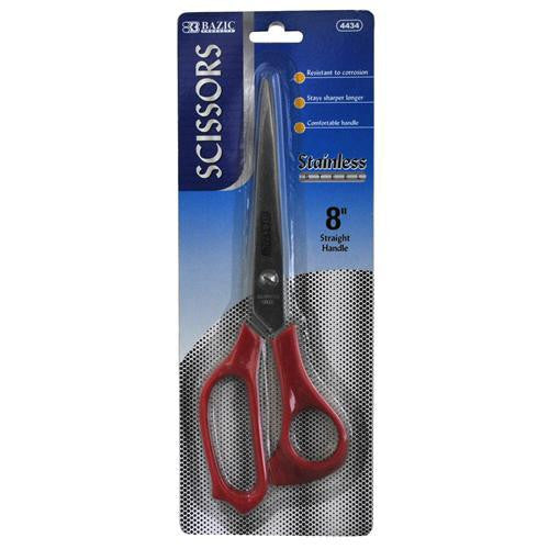 Bazic 8" Stainless Steel Scissors