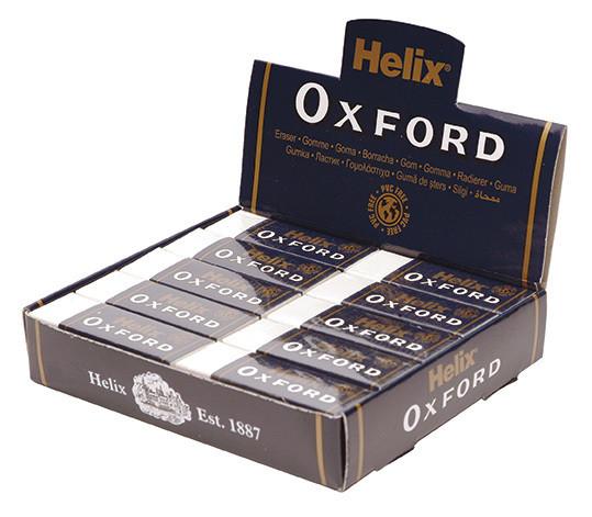 Helix Oxford Large Sleeve Erasers (Box Of 20)