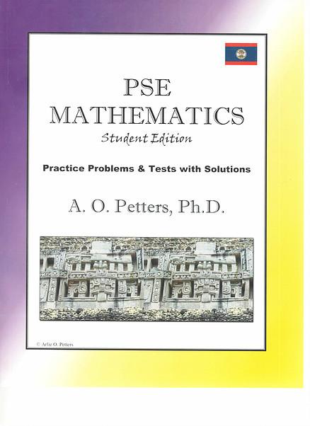 Pse Mathematics Student Ed. Dr. Petters