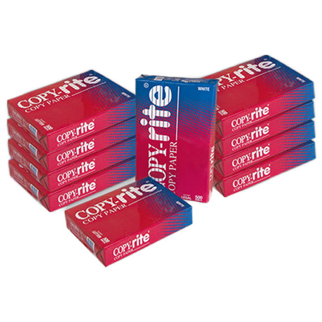 Copy Paper 8.5X11, Copyrite /Case, 10Rms #20 — GITZ Office Supplies