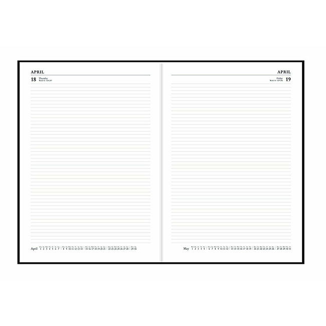 2021 Essential Diaries / Planner - A5 One Day per Page - Assorted Colors