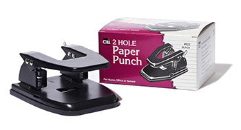 Paper Punch 2 Hole8Cm(3 1/8) Cli 90228