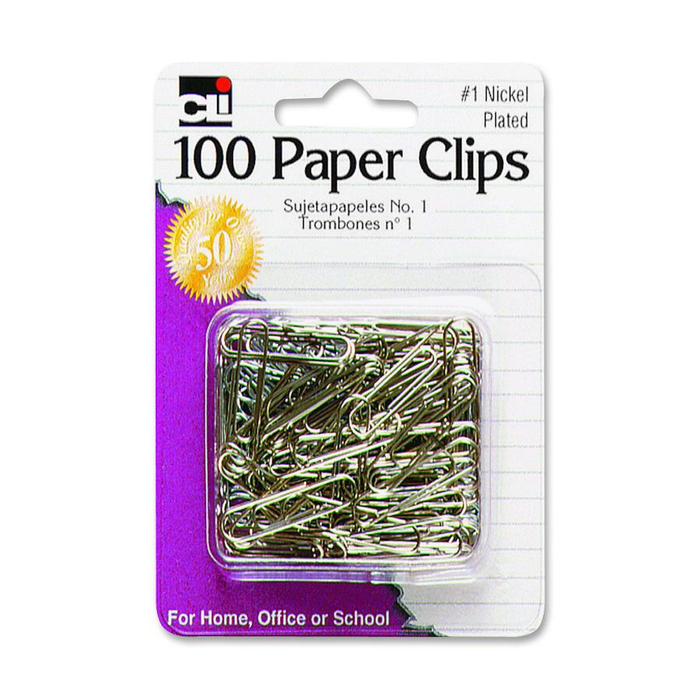 Paper Clips #1 Gem 100/Cd Leo 80533