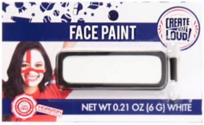Create Out Loud White Face Paint