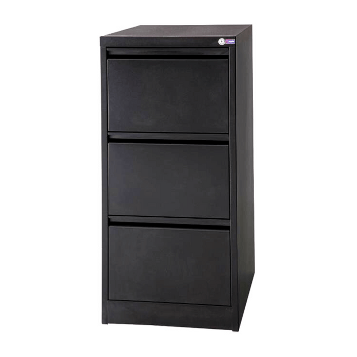 Filing Cabinet 3 Draw Metal - Continental