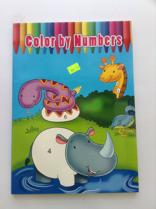 Coloring Book Color By Numbers