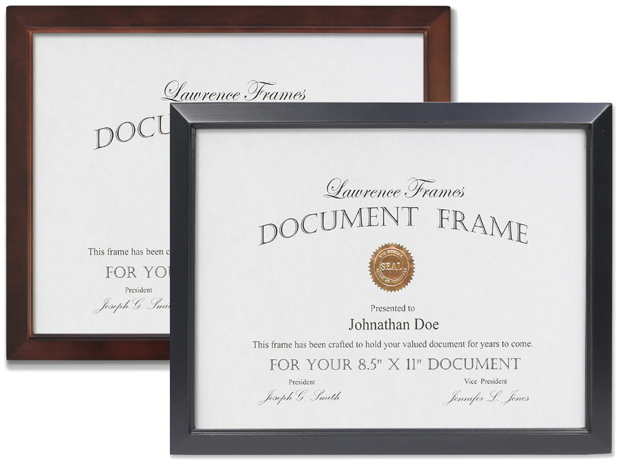 Document Frame 8.5X11 Trisonic