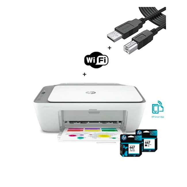 Wireless HP Printer - 2775 DeskJet Advantage All-in-One Printer