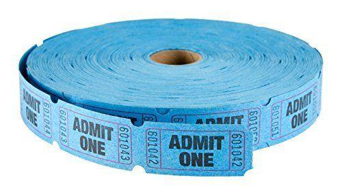 Ticket Roll Blue 1000Ct