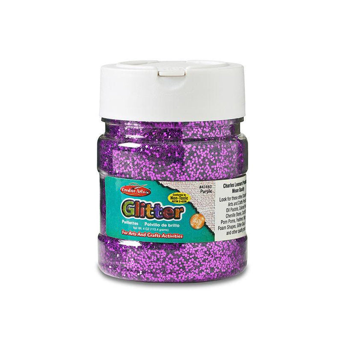 Glitter Purple 4Oz Jar Cli-41460