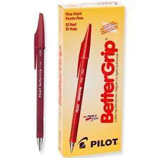 Pens Pilot Bettergrip Red Fine