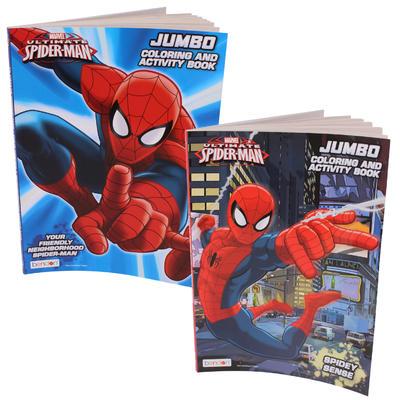 Ultimate Spiderman Jumbo Coloring & Activity Book #22997